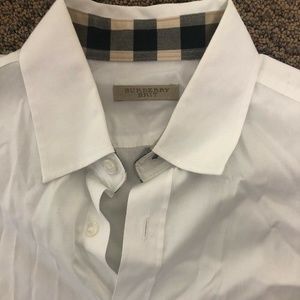 Burberry Button Down Nova Check Mens Medium M Flip